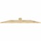 Ekena Millwork Portland Rough Sawn Timber Gable Bracket, Douglas Fir, 72"W x 12"H x 2"D x 6"F, 4/12 Pitch GBW072X12X0206POR00RDF - alternate 3